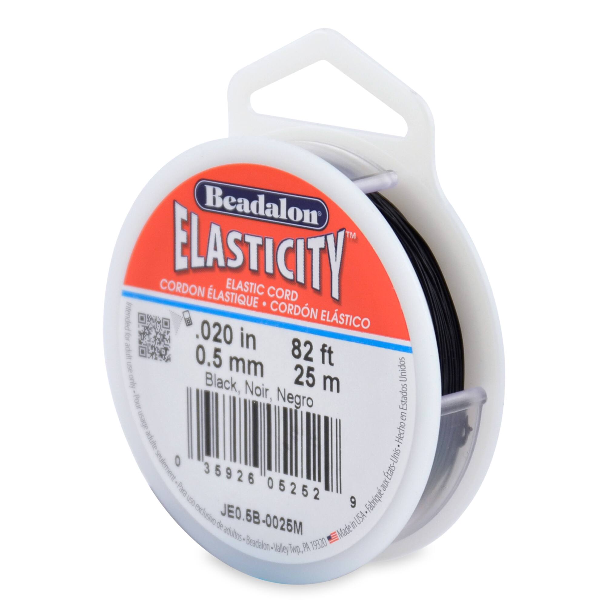 Beadalon® Elasticity™ 0.5mm Stretch Cord